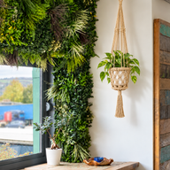 Macrame Pot Holder - Camal