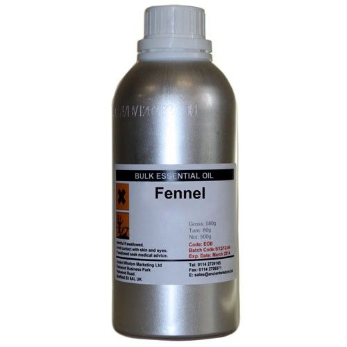 Fennel Essential Oil - Bulk - 0.5Kg