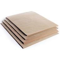 250 Sheets of Greaseproof Kraft Paper 25x19 cm