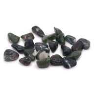 L Tumble Stones - Green Moss L