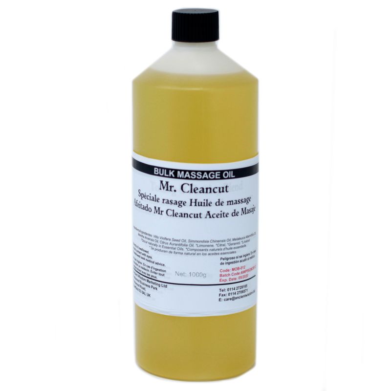 Mr Cleancut Shaving Oil 1Kg Massage Oil
