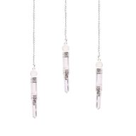 Three Piece Pendulums - Rock Quartz