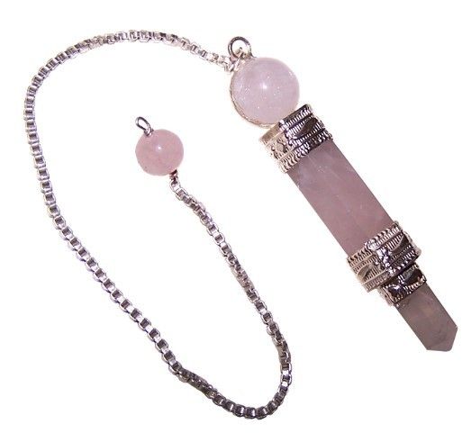 Three Piece Pendulums - Rose Quartz