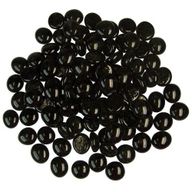 Pack of 5kg Glass Pebbles - just black