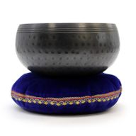Med Black Beaten Bowl - 15cm