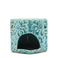 Classic Small Square Floral Oil Burners (assorted)