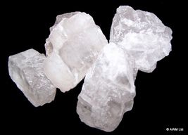 Bag of White Crystal Chunks 1KG - Large