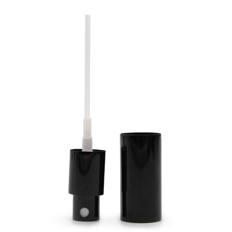 Black Spray Top for Dropper Bottles - 18mm
