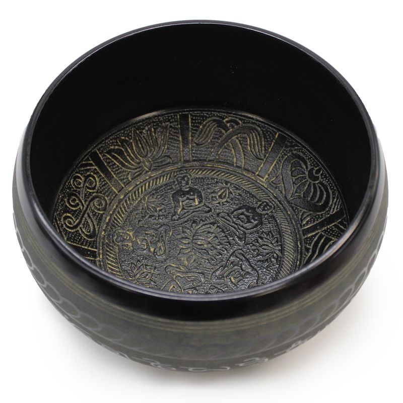 Aluminium Extra Loud - Singing Bowl - Five Buddha
