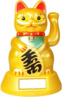 Solar Powered Money Cat