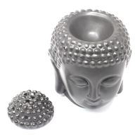 Buddha Head Oil Burner - Black