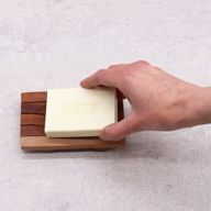 Classic Naseberry Soap Dish - Grid Drainer