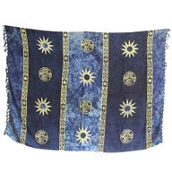 Bali Celtic Sarongs - Sun Symbols (4 Assorted Colours)