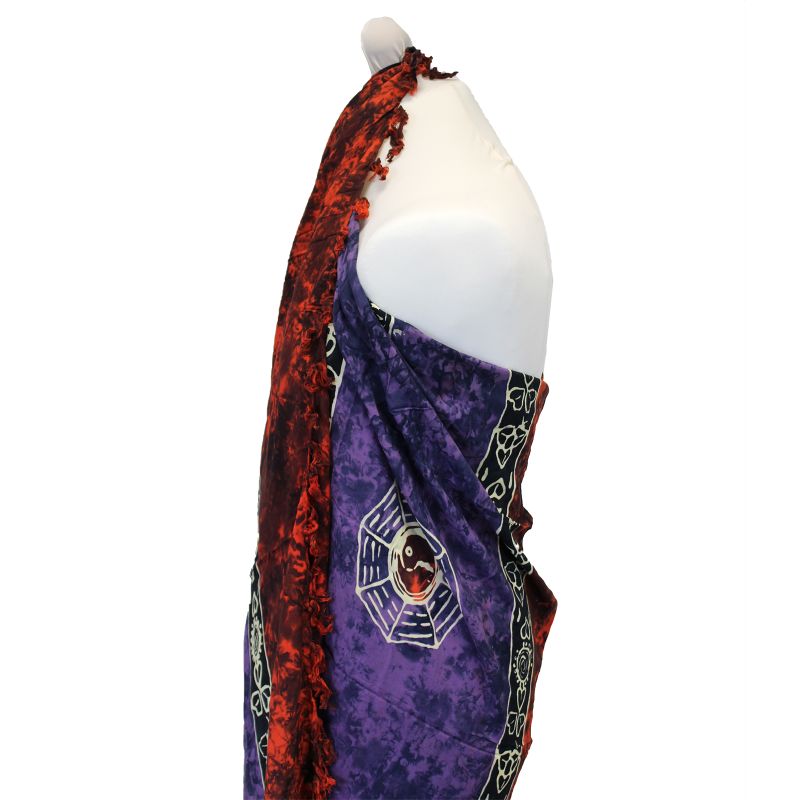 Bali Celtic Sarongs - Yin & Yang (4 Assorted Colours)