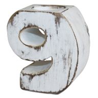 Wooden Birthday Numbers - No.9