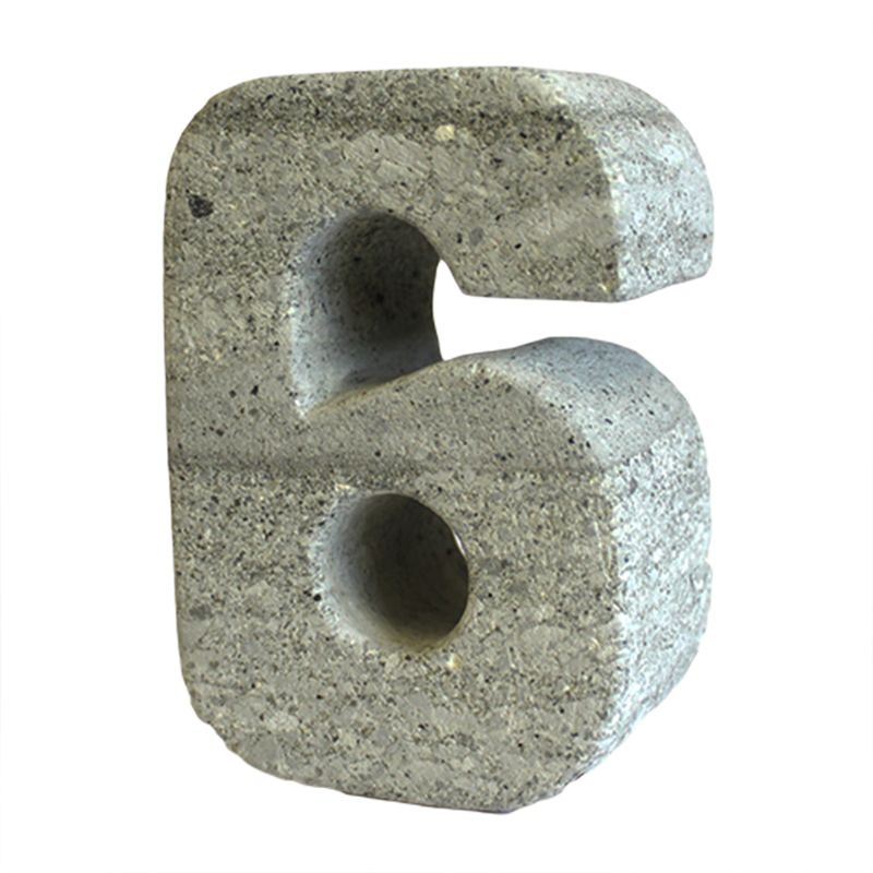No.6 Granite Candle Holder
