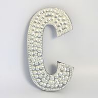 Sm Arty Aluminum Letters - C