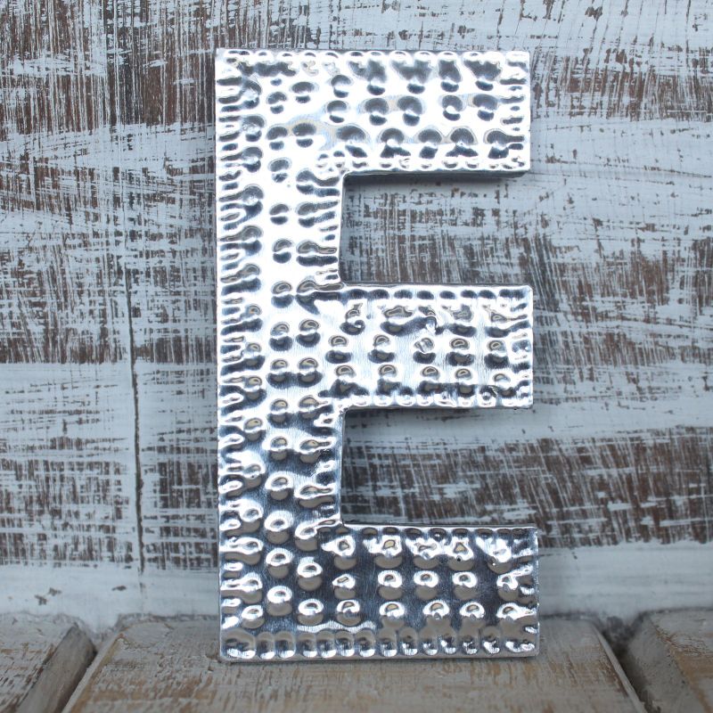 Sm Arty Aluminum Letters - E
