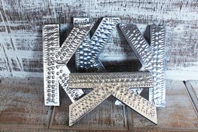 Sm Arty Aluminum Letters - K
