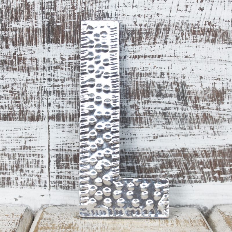 Sm Arty Aluminum Letters - L