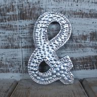 Sm Arty Aluminum Letters - &