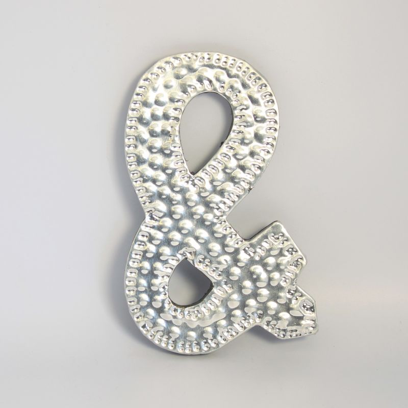 Sm Arty Aluminum Letters - &