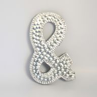 Sm Arty Aluminum Letters - &
