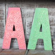 Letter "A" - Assorted Colours - 15cm