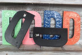 Letter "D" - Assorted Colours - 15cm