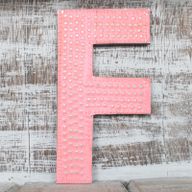 Letter "F" - Assorted Colours - 15cm