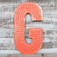 Letter "G" - Assorted Colours - 15cm