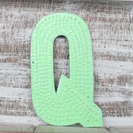 Letter "Q" - Assorted Colours - 15cm