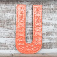 Letter "U" - Assorted Colours - 15cm