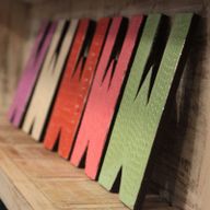 Letter "W" - Assorted Colours - 15cm