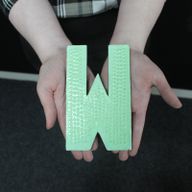 Letter "W" - Assorted Colours - 15cm