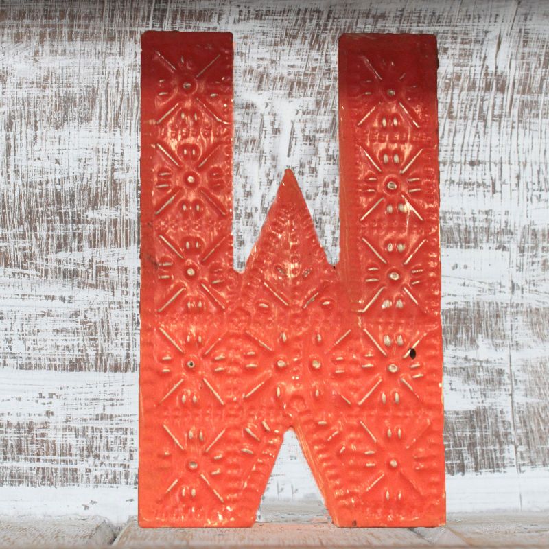 Letter "W" - Assorted Colours - 15cm