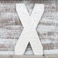 Letter "X" - Assorted Colours - 15cm