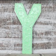 Letter "Y" - Assorted Colours - 15cm