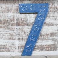 Number "7" - Assorted Colours - 15cm