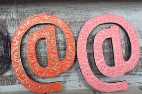 Symbol "@" - Assorted Colours - 15cm