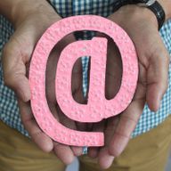 Symbol "@" - Assorted Colours - 15cm