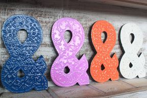 Symbol "&" - Assorted Colours - 15cm