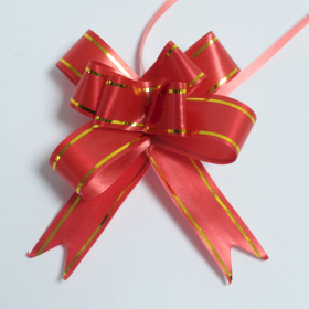 20x Mini Pull Bows - Red (packs of 10)