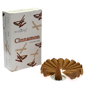 12x Stamford Cinnamon Incense Cones