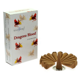 12x Stamford Dragon\'s Blood Incense Cones