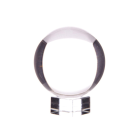 Crystal Ball on Stand 30mm - Imperfect Pieces