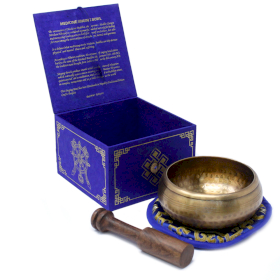 Medicine Buddha Singing Bowl Set 10cm (min 500gm)