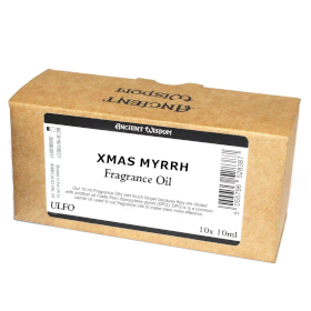 10x 10 ml Xmas Myrrh Fragrance Oil - Unlabelled