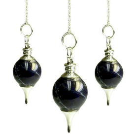 3x Sphere Pendulums - Sodalite