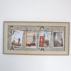 Med DIY Peg Photo Frames - Paris